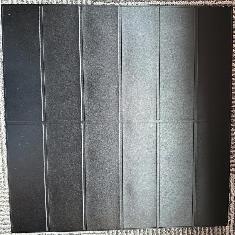 AdoDecor Backsplash Tile for Kitchen Peel and Stick, New Upgrade Premium Matte Black Stick on Tiles for Backsplash Kitchen, Matte Black (10-Sheet). - Image 2